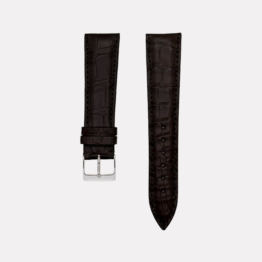 Louisiana Alligator Uhrenarmband 21mm