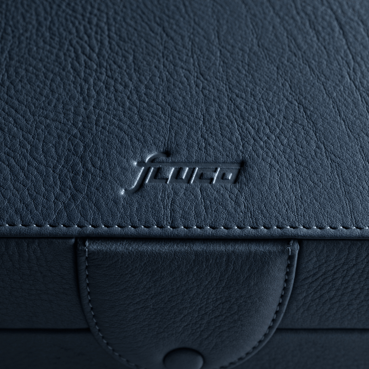Torro watch case for 8 watches made of Spanish cowhide leather