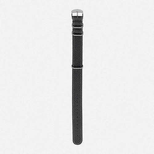 Cheap High Quality Leather Wristwatch Strap BN0035WHBKG_K0013704