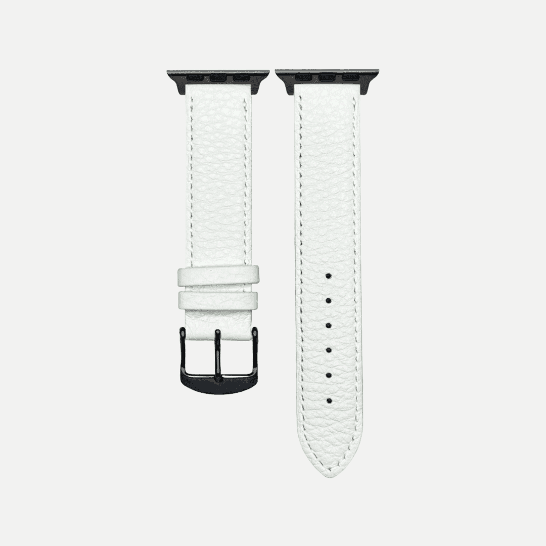 Hirschleder-Armband für Apple Watch – Hochwertiges, weiches Lederarmband, Freistelleransicht